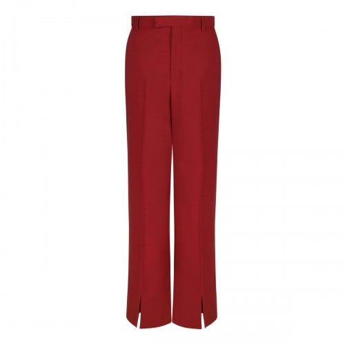 Gucci Red light wool pants