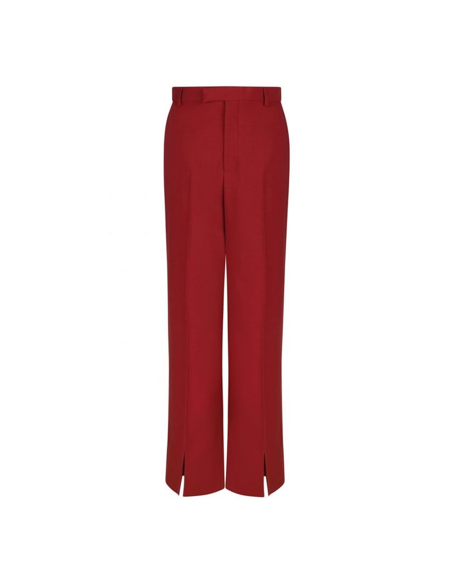 Gucci Red light wool pants, view 2