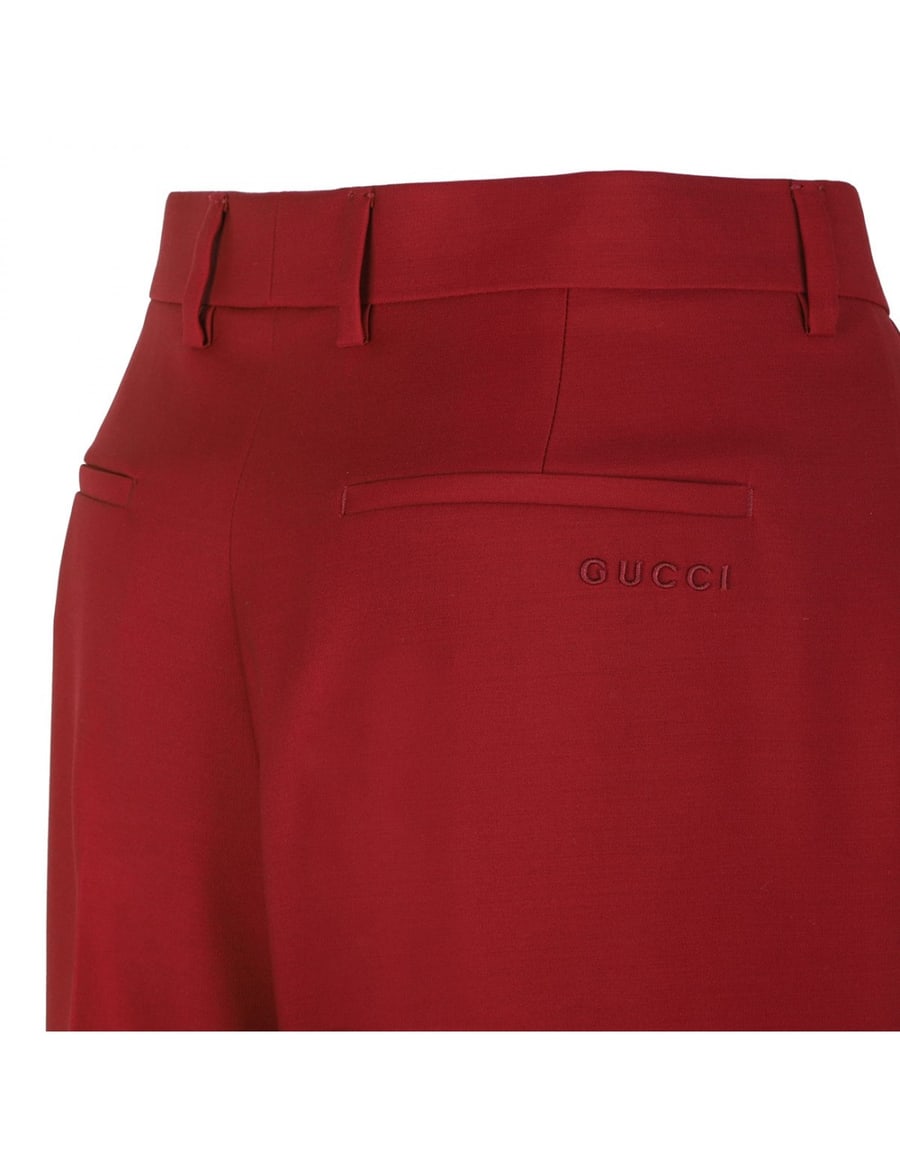 Gucci Red light wool pants, view 5