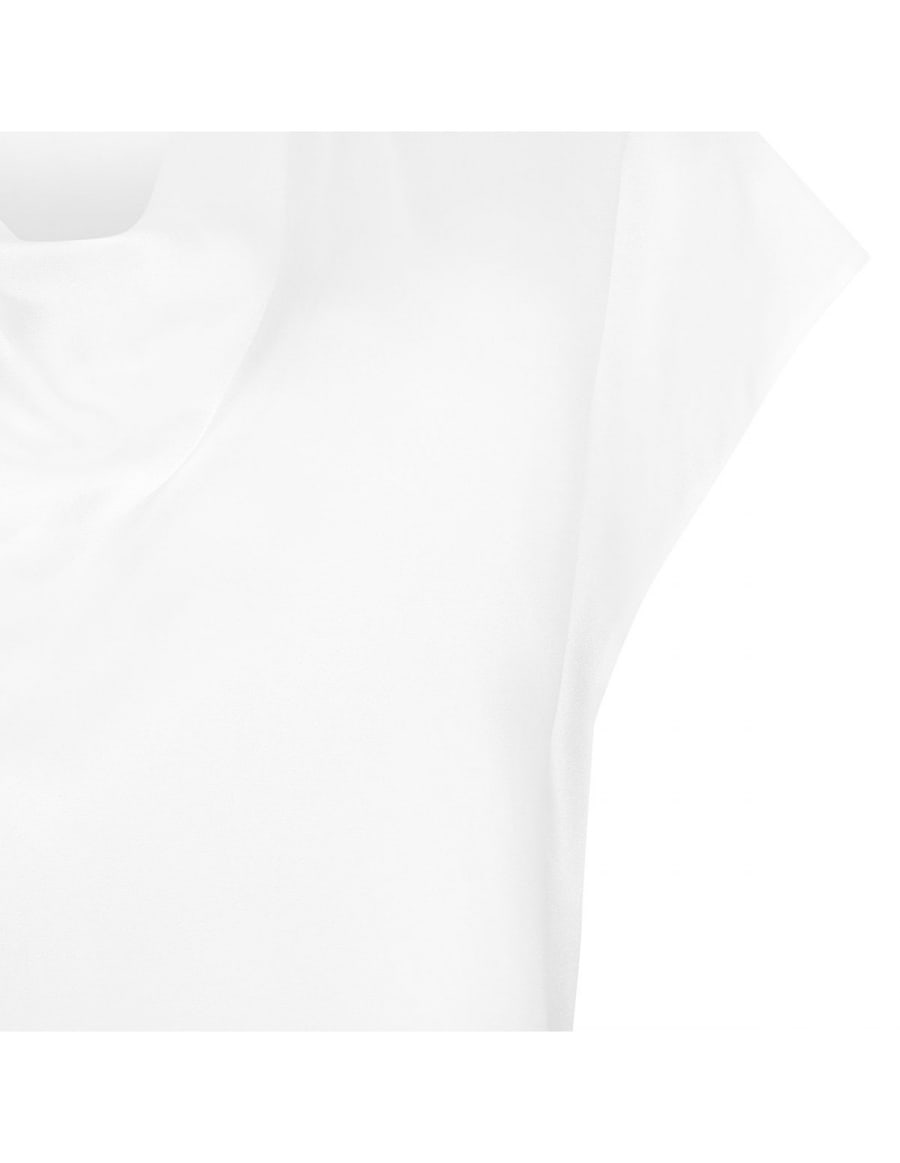 VINCE Silk cowl-neck blouse, view 5