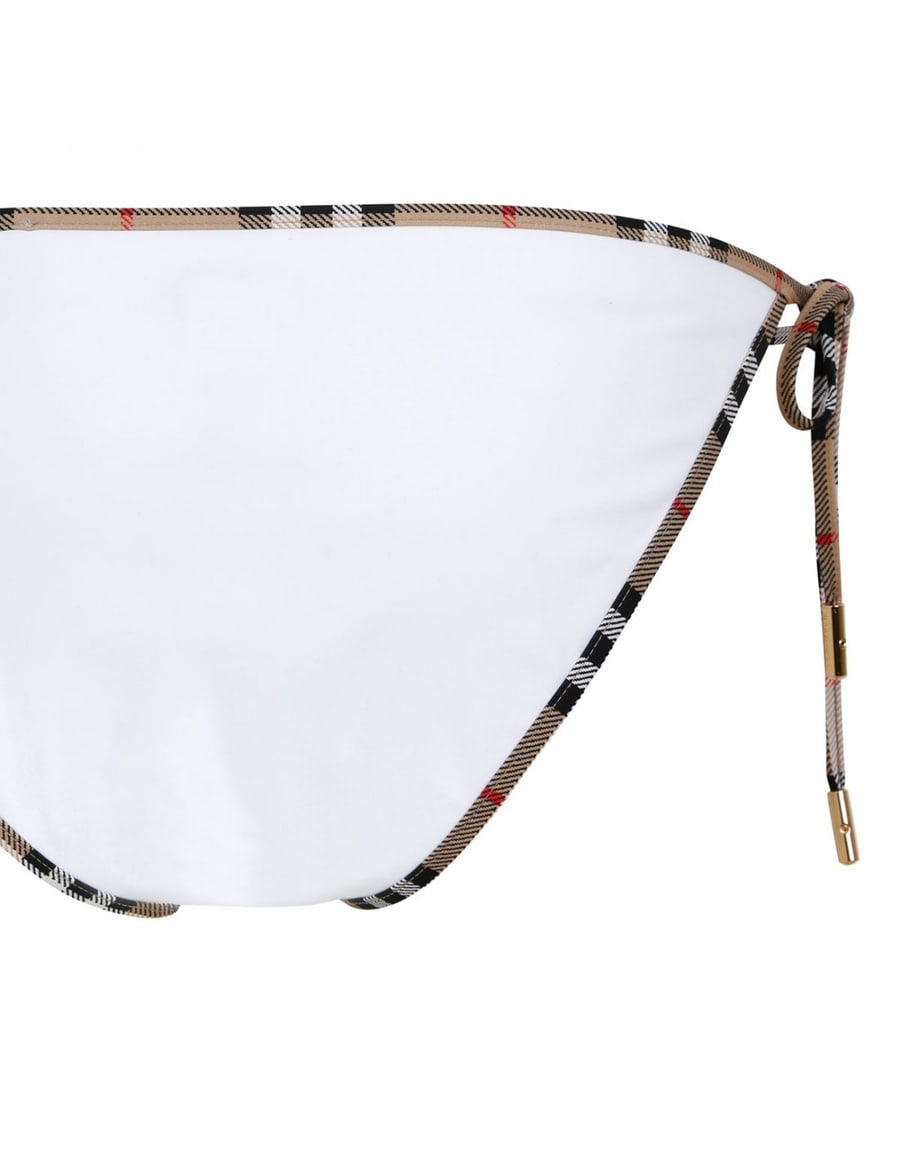 Burberry Check trim bikini set, view 5