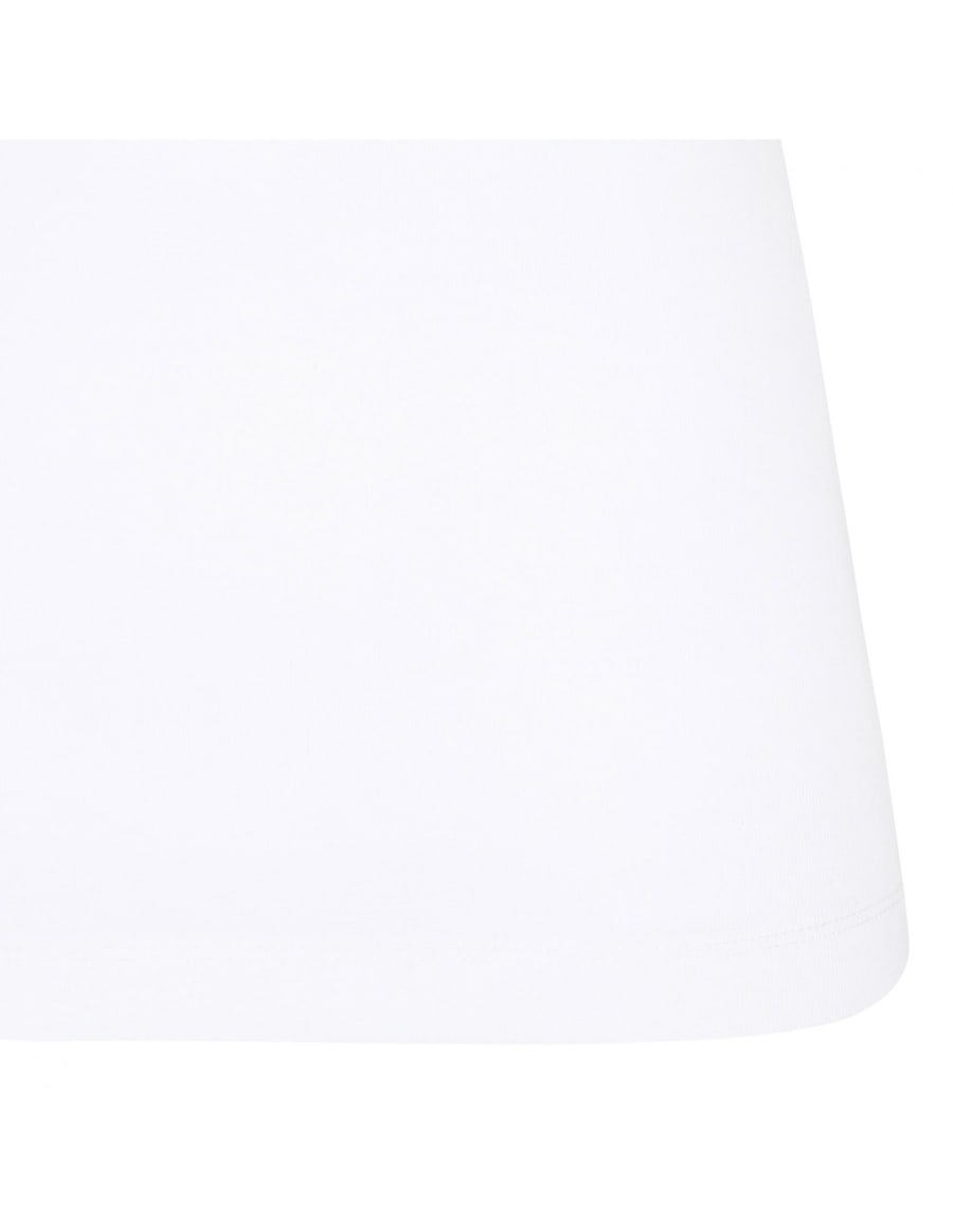 PATOU Logo white tank top, view 5
