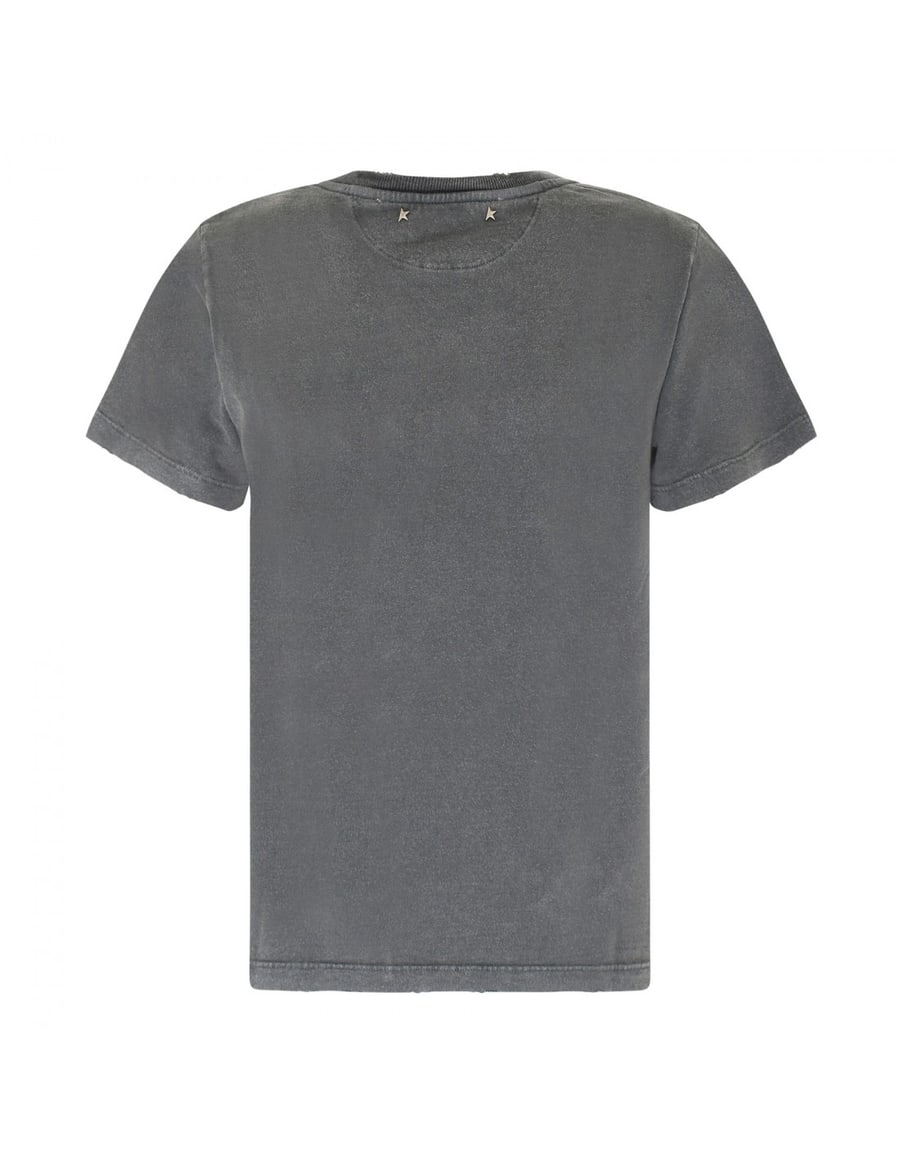 Golden Goose Logo gray T-shirt, view 3