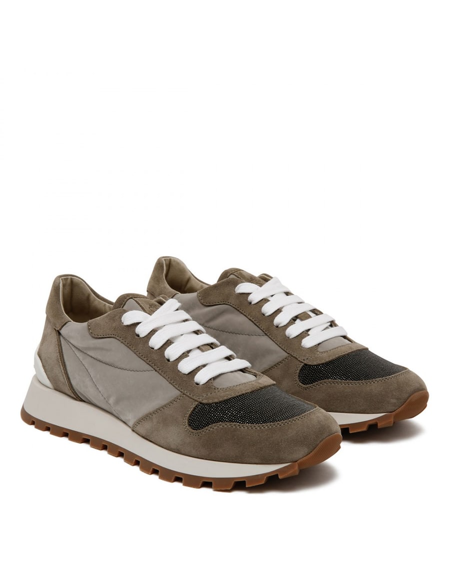 Brunello Cucinelli Techno fabric sneakers, view 3