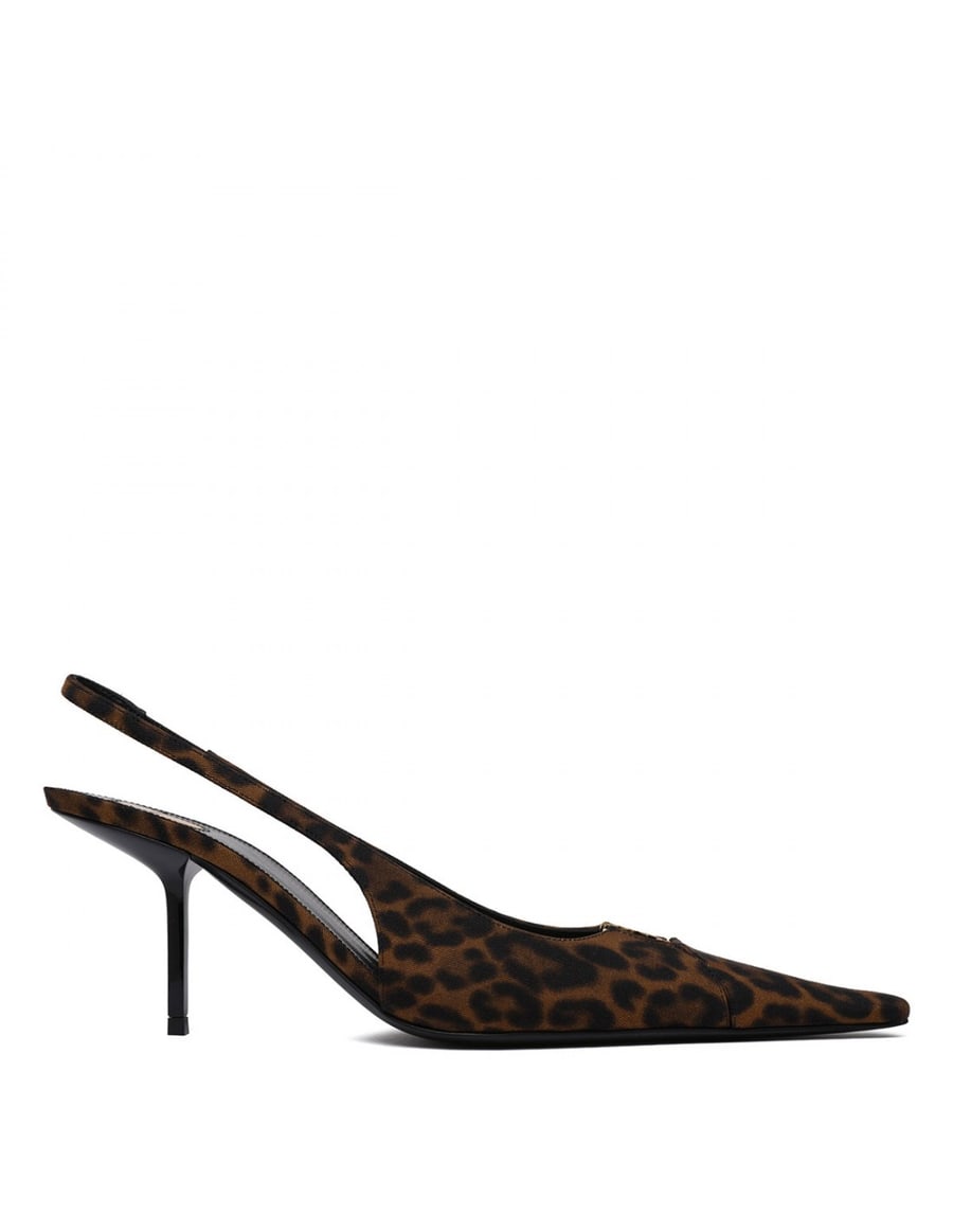 Saint Laurent Babylone Breteuil slingback pumps, view 2