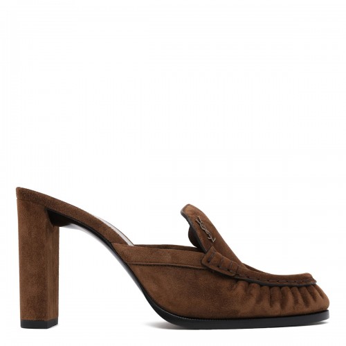 Saint Laurent Le Loafers 90 suede pumps