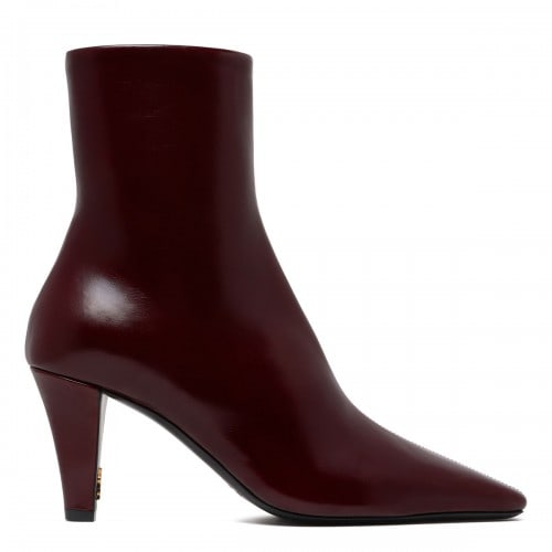 Saint Laurent Jill 75 leather booties