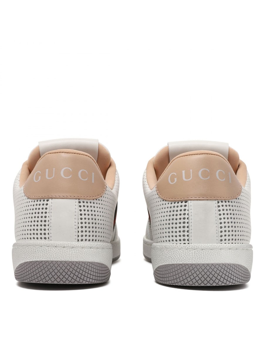 Gucci Screener leather sneakers, view 3