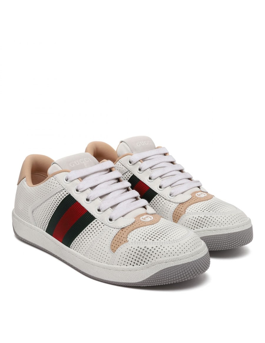 Gucci Screener leather sneakers, view 4