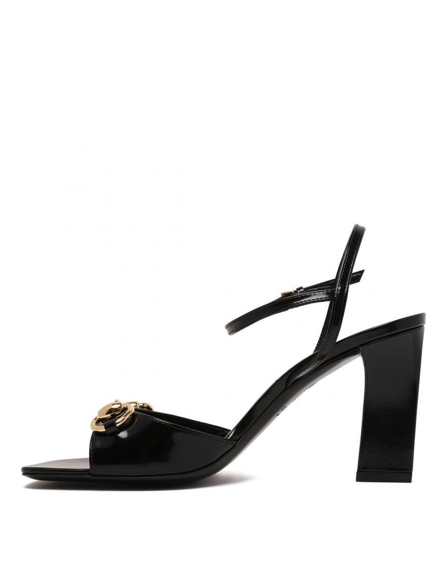 Gucci Signora leather sandals, view 5