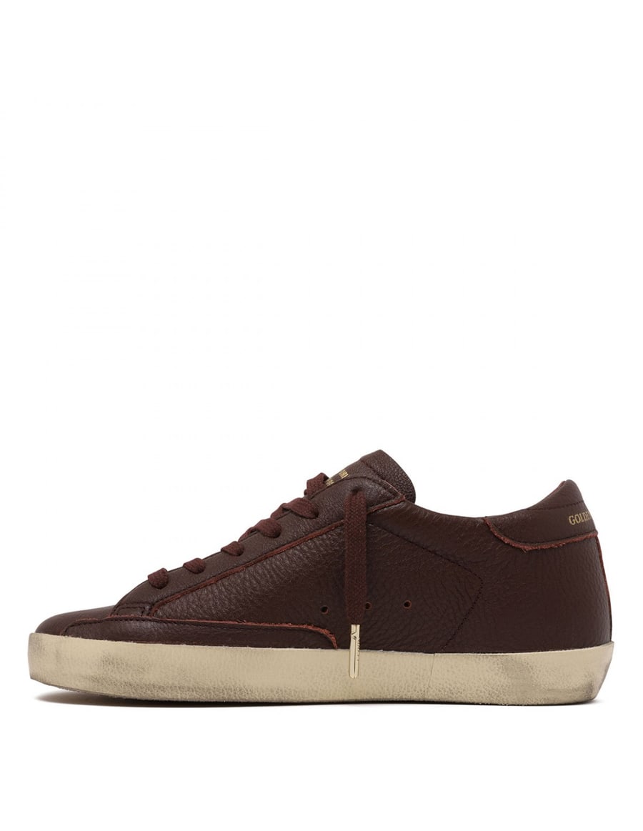 Golden Goose SuperStar pebbled leather sneakers, view 5
