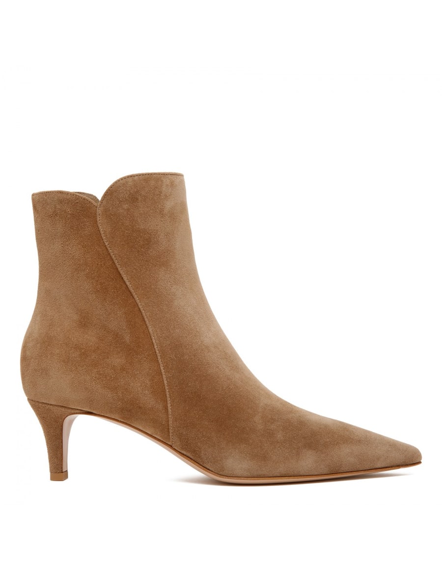 GIANVITO ROSSI Levy 55 suede booties, view 2
