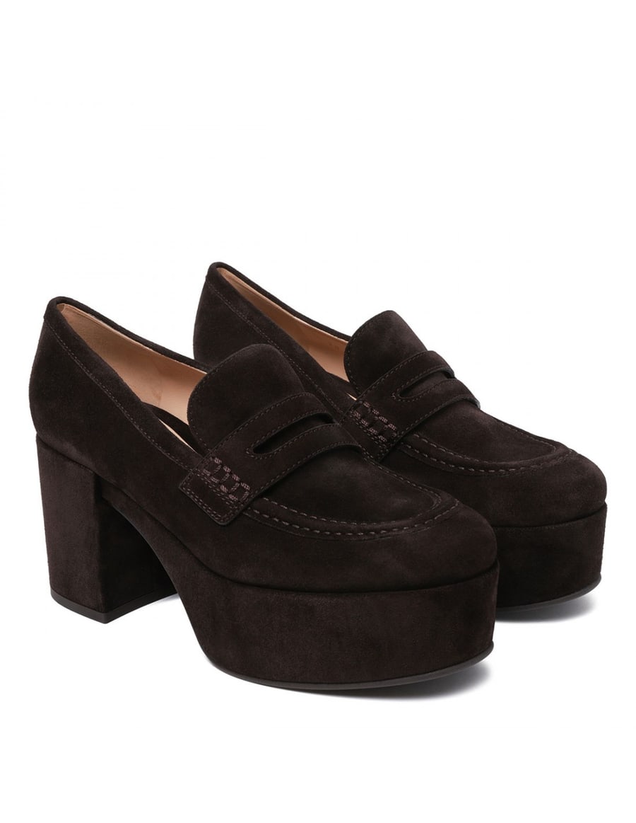 GIANVITO ROSSI Jenna suede pumps, view 3