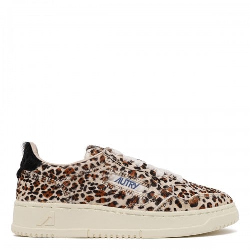Autry Medalist leopard sneakers