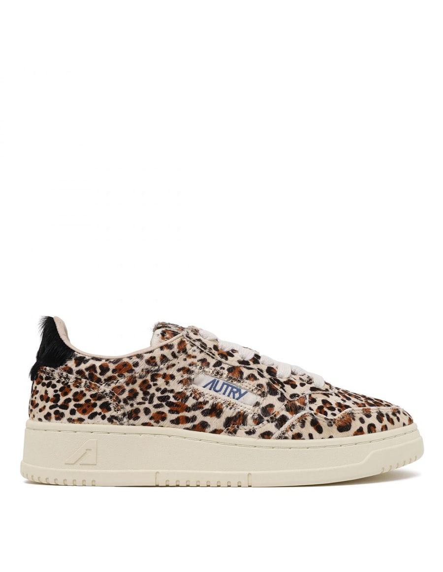 Autry Medalist leopard sneakers, view 2