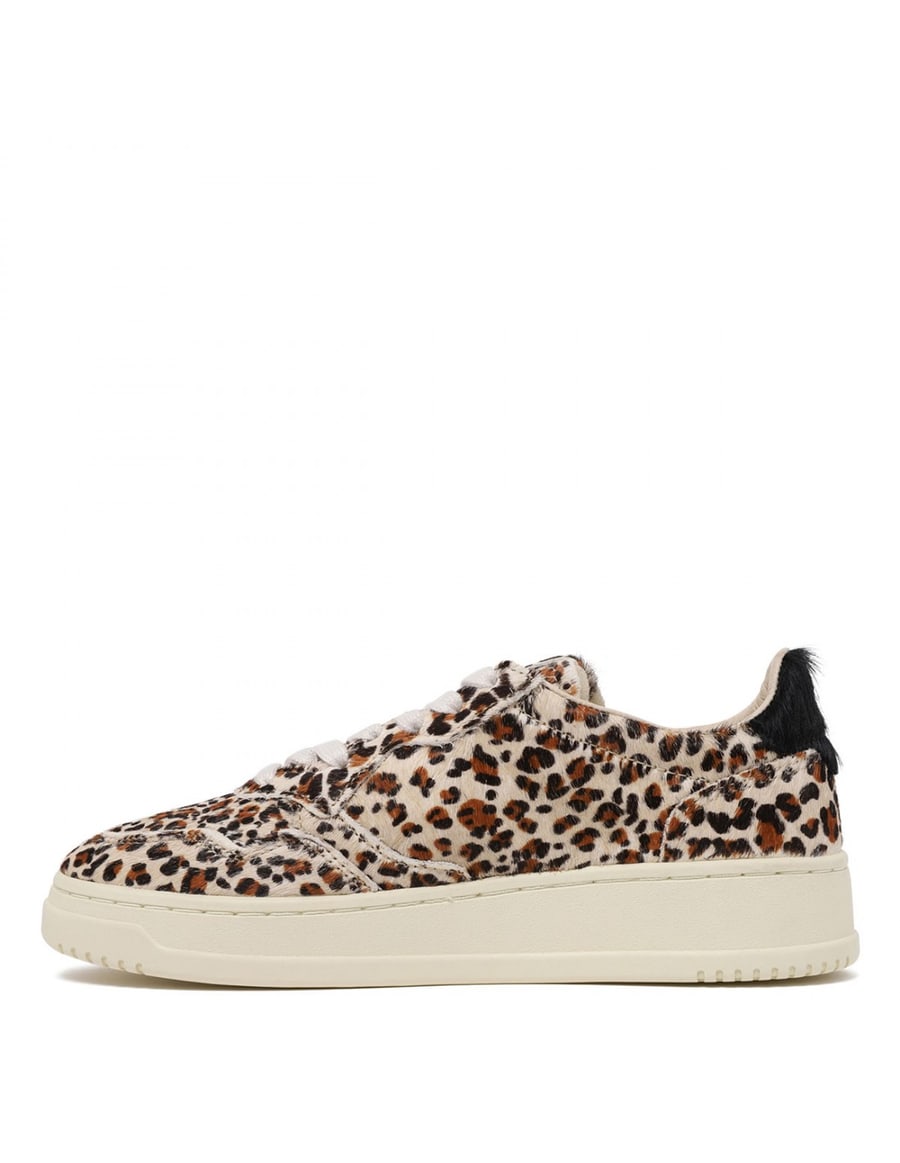 Autry Medalist leopard sneakers, view 5