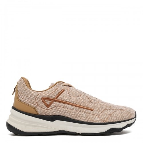 Herno Linen low top sneakers