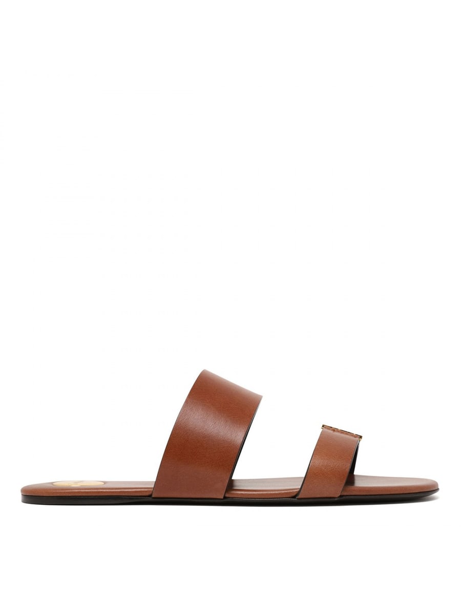 Saint Laurent Babylone flat sandals, view 2