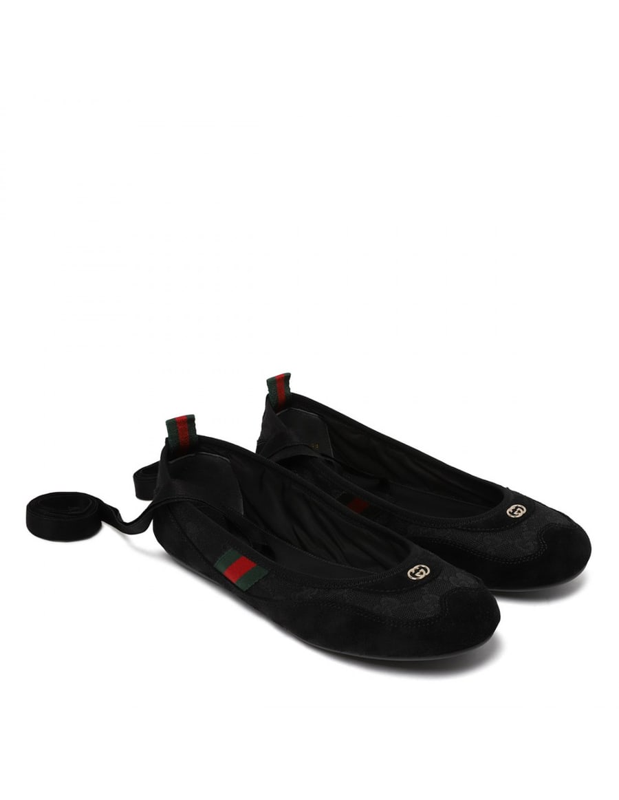 Gucci Shift black ballerinas, view 4
