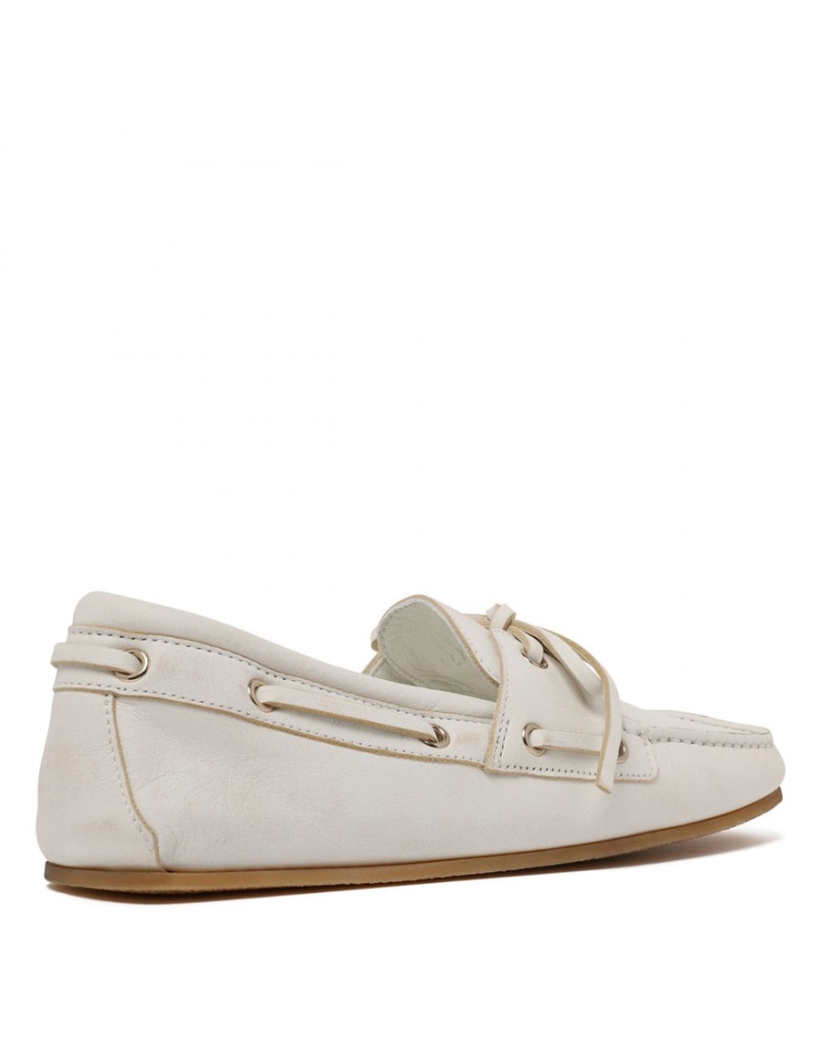 Gucci Leather boat loafers, view 4