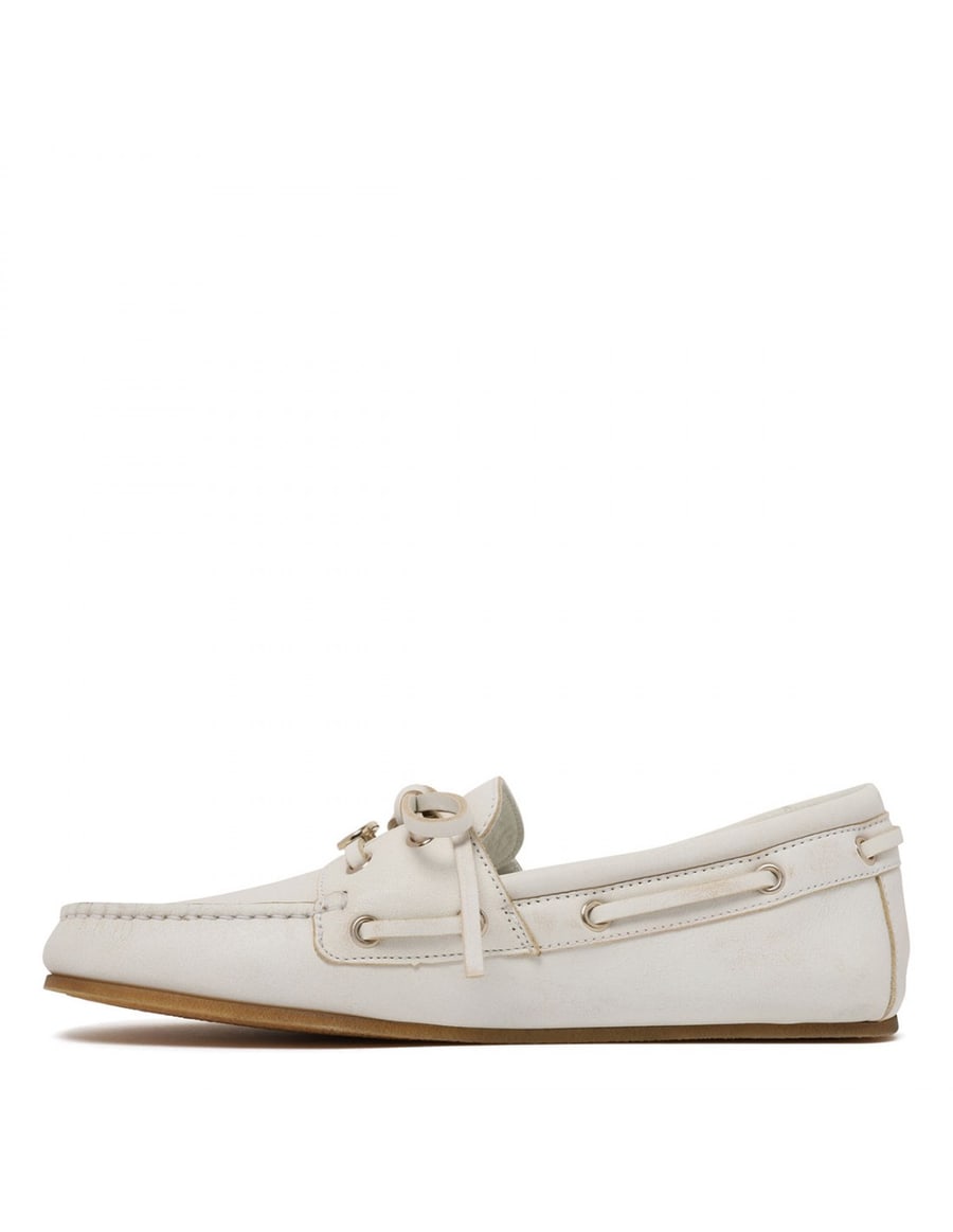 Gucci Leather boat loafers, view 5