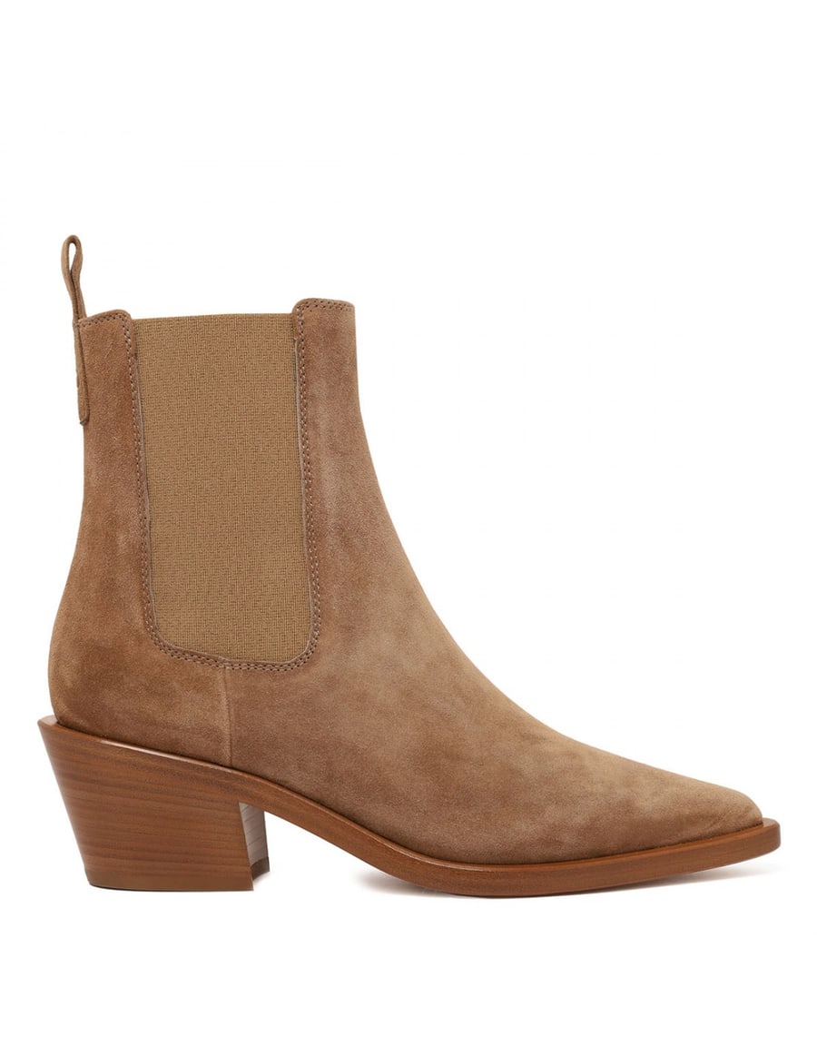 GIANVITO ROSSI Wylie suede booties, view 2