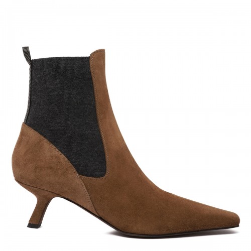Brunello Cucinelli Suede ankle boots