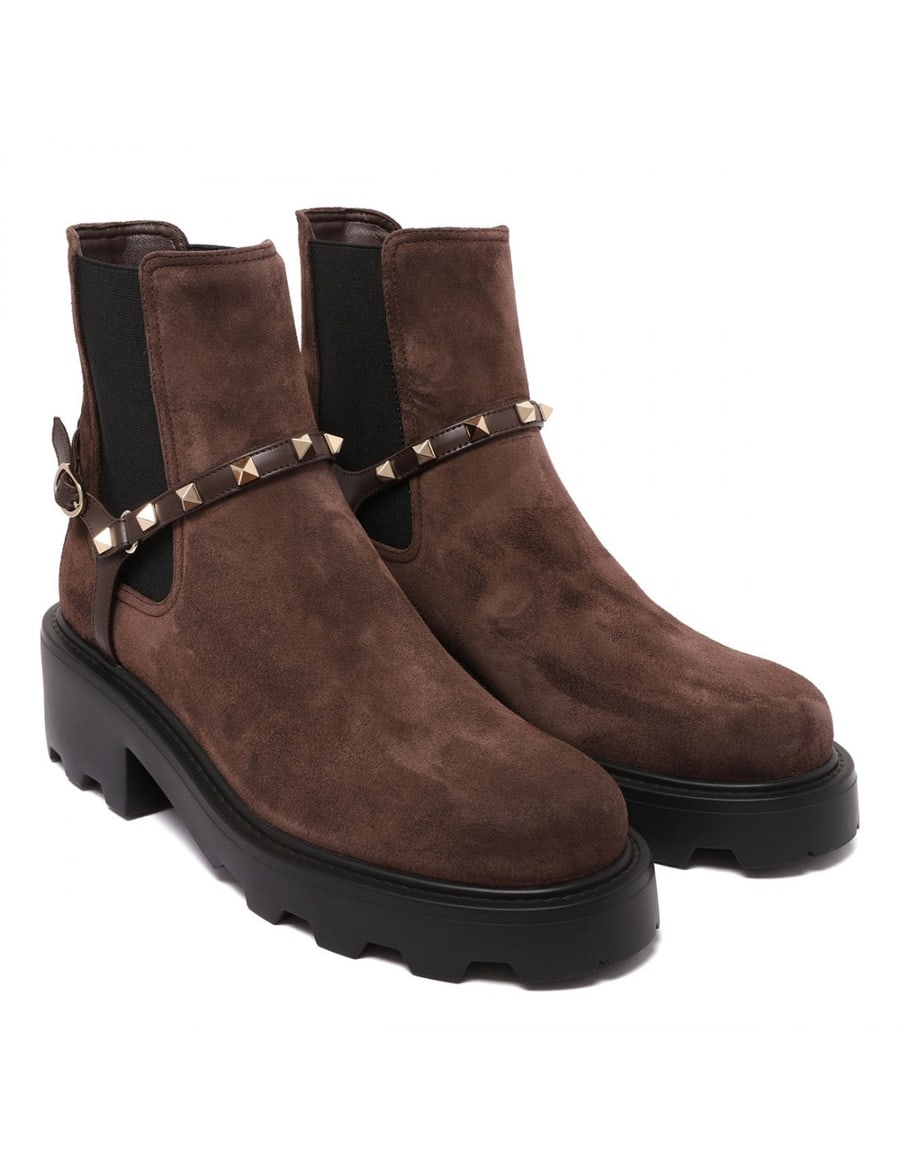 Valentino Garavani Rockstud Beatle boots, view 3