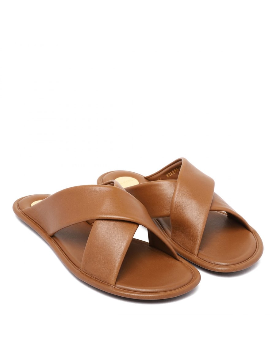 Saint Laurent Carlyle slide sandals, view 3