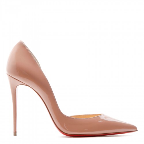 CHRISTIAN LOUBOUTIN Iriza nude patent pumps