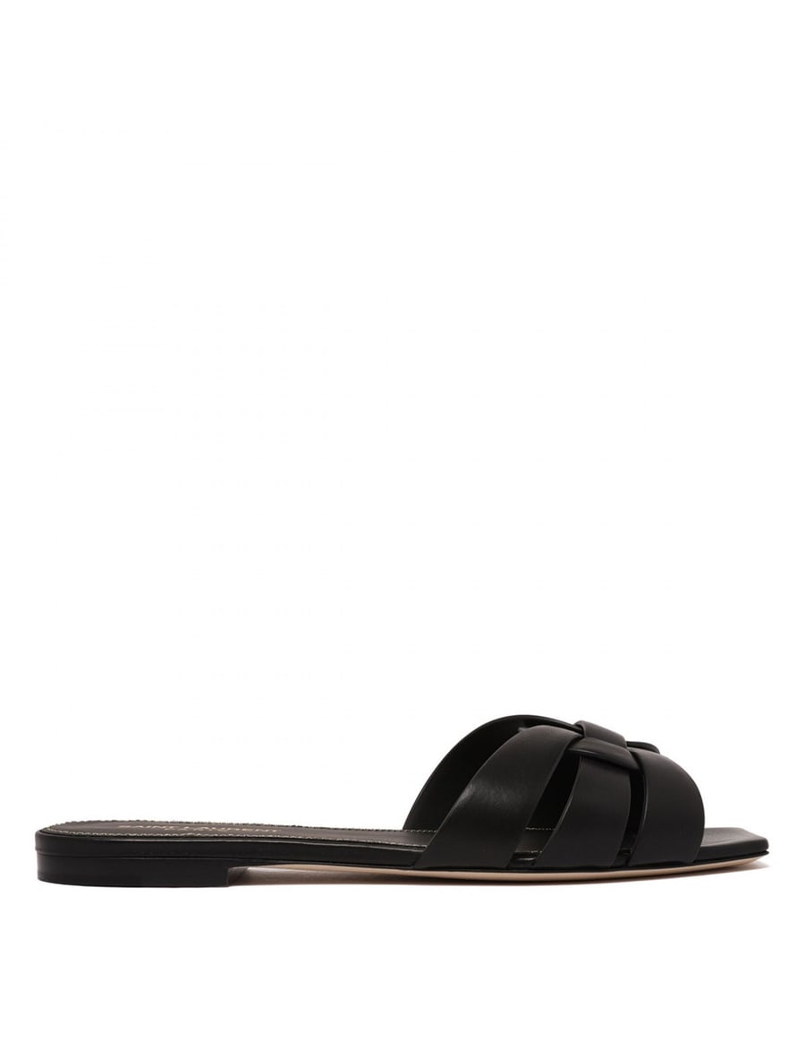 Saint Laurent Tribute flat mule sandals, view 2