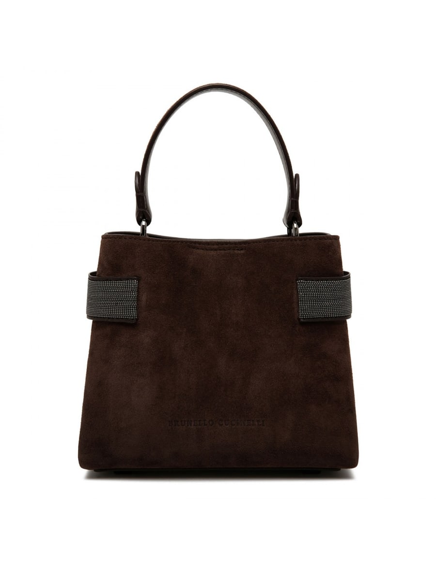 Brunello Cucinelli Essence small top-handle bag, view 2