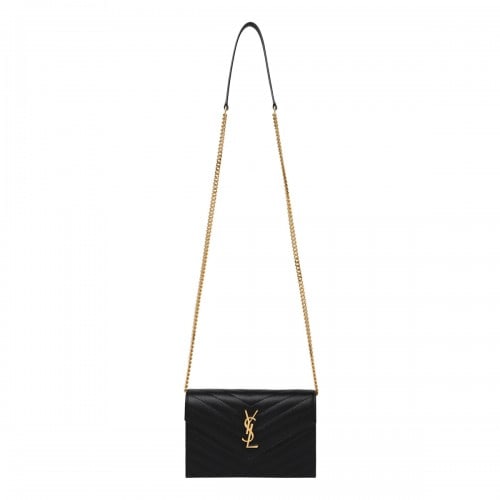 Saint Laurent Cassandre envelope chain wallet