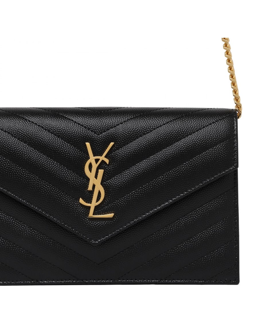Saint Laurent Cassandre envelope chain wallet, view 5