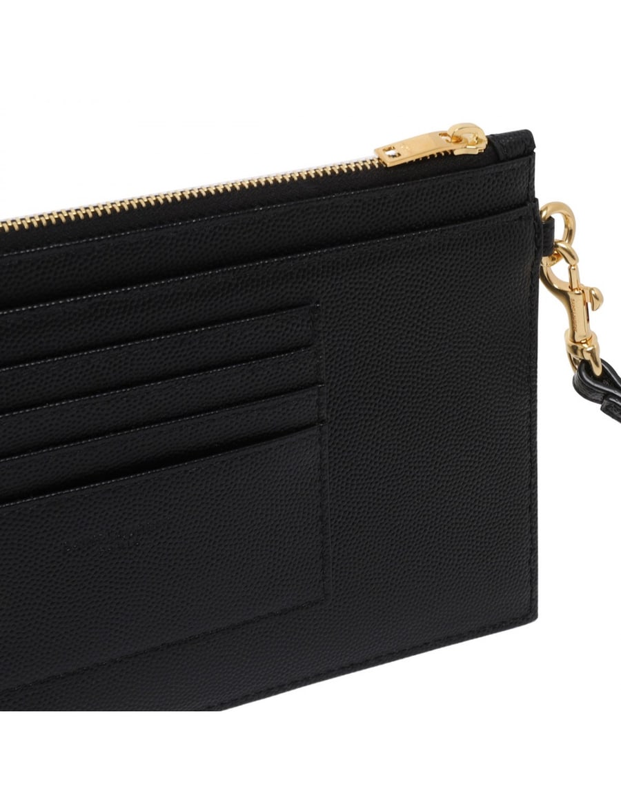 Saint Laurent Cassandre matelassé large pouch, view 5