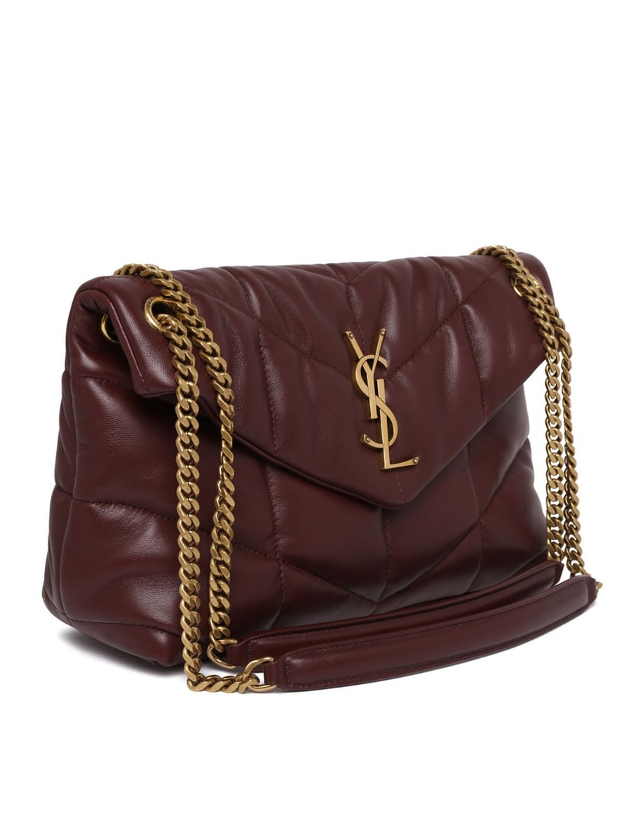 Saint Laurent Puffer small chain bag, view 3