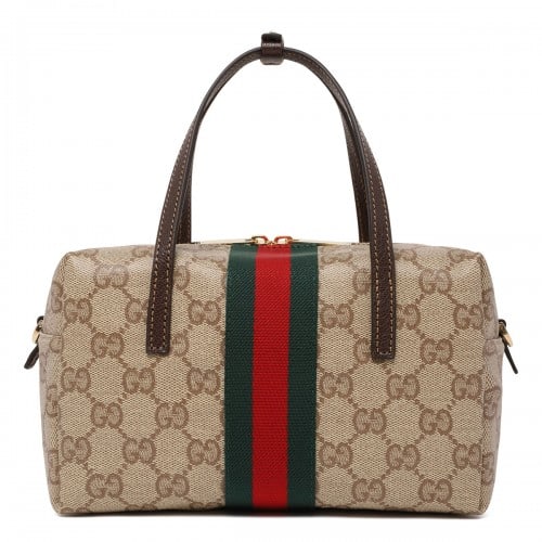 Gucci Web mini boston bag