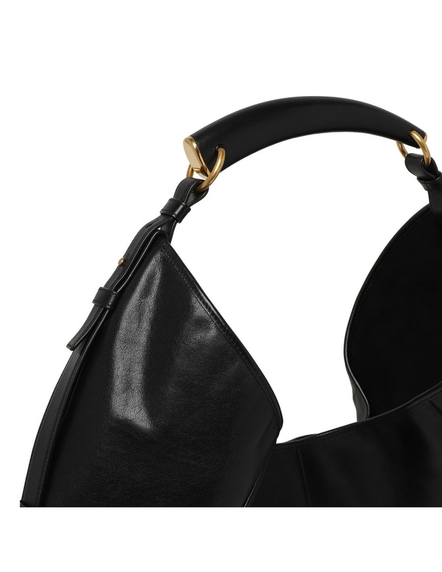 Saint Laurent Mombasa leather large bag, view 5