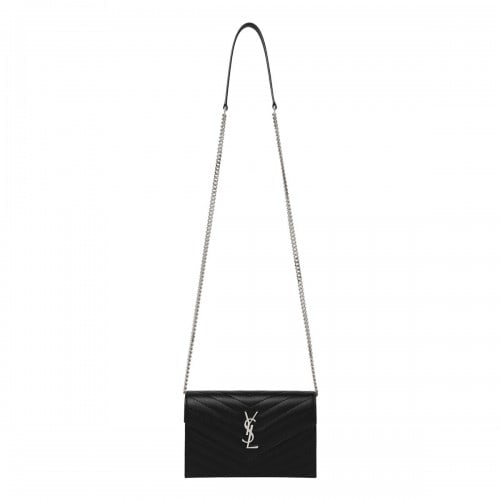Saint Laurent Cassandre envelope chain wallet