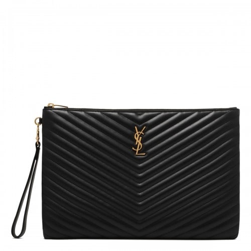 Saint Laurent Cassandre matelassé document holder