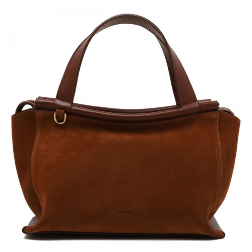 WANDLER Ida suede leather bag