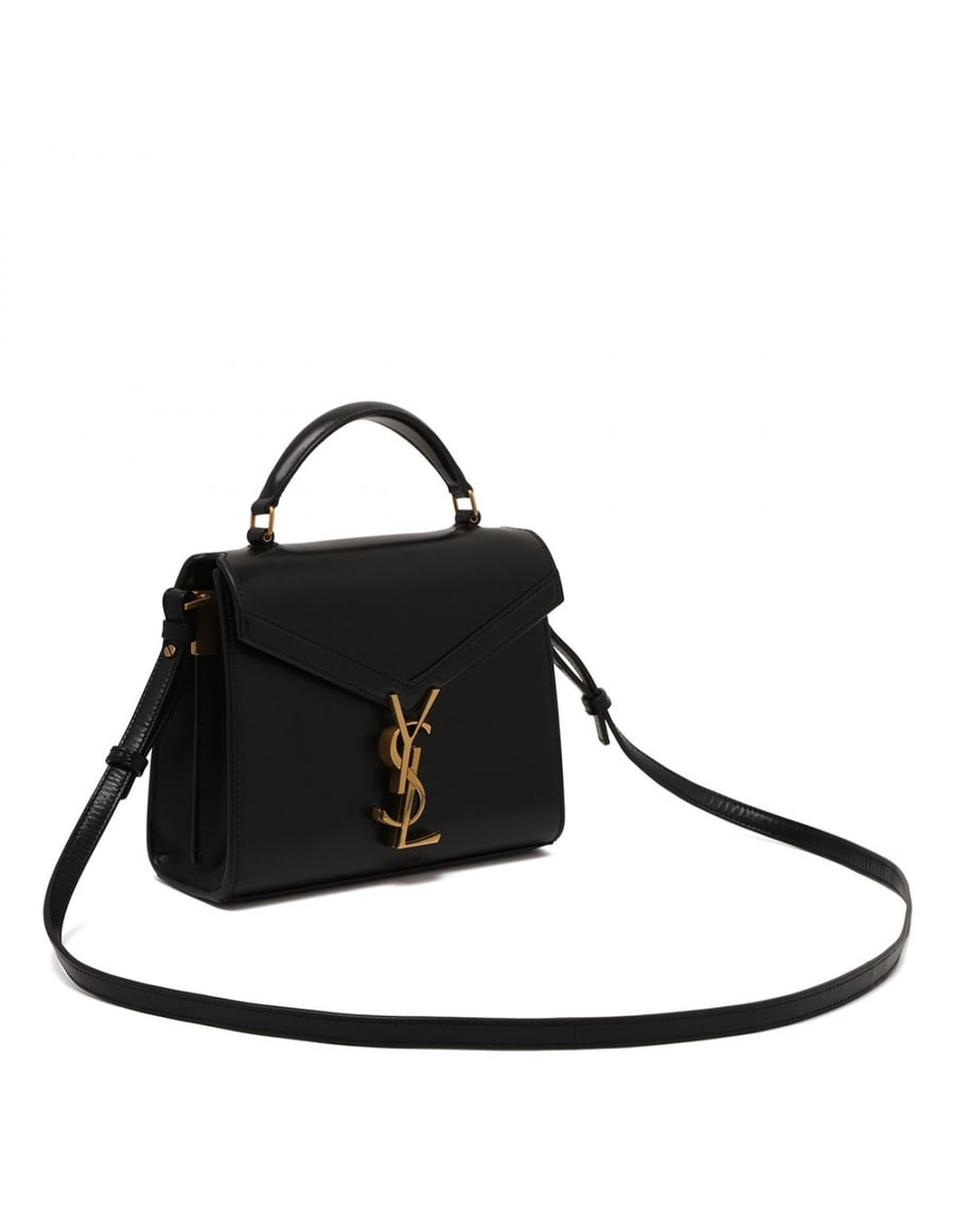 Saint Laurent Cassandra medium top handle bag, view 4