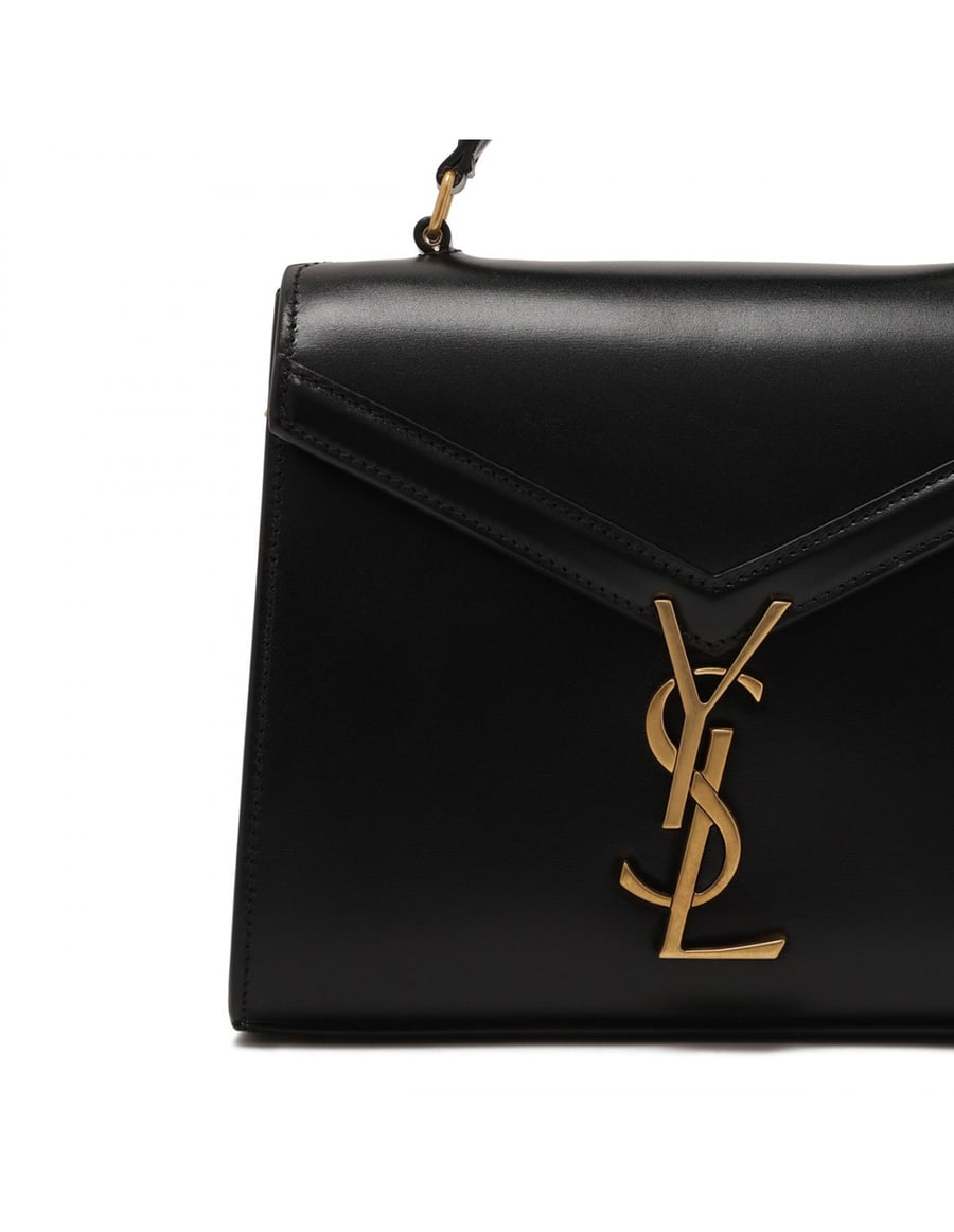 Saint Laurent Cassandra medium top handle bag, view 5