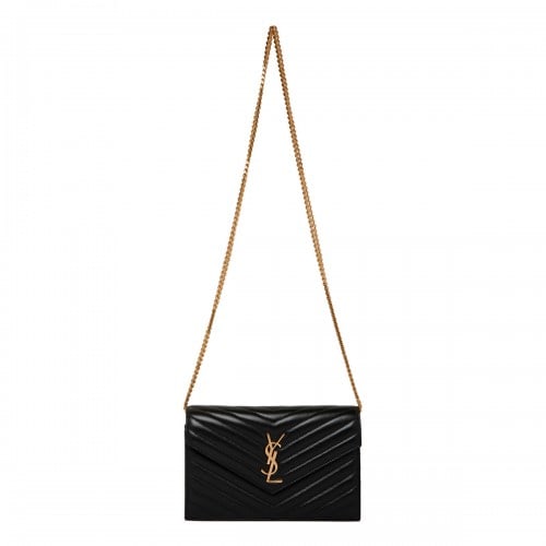 Saint Laurent Cassandre chain wallet
