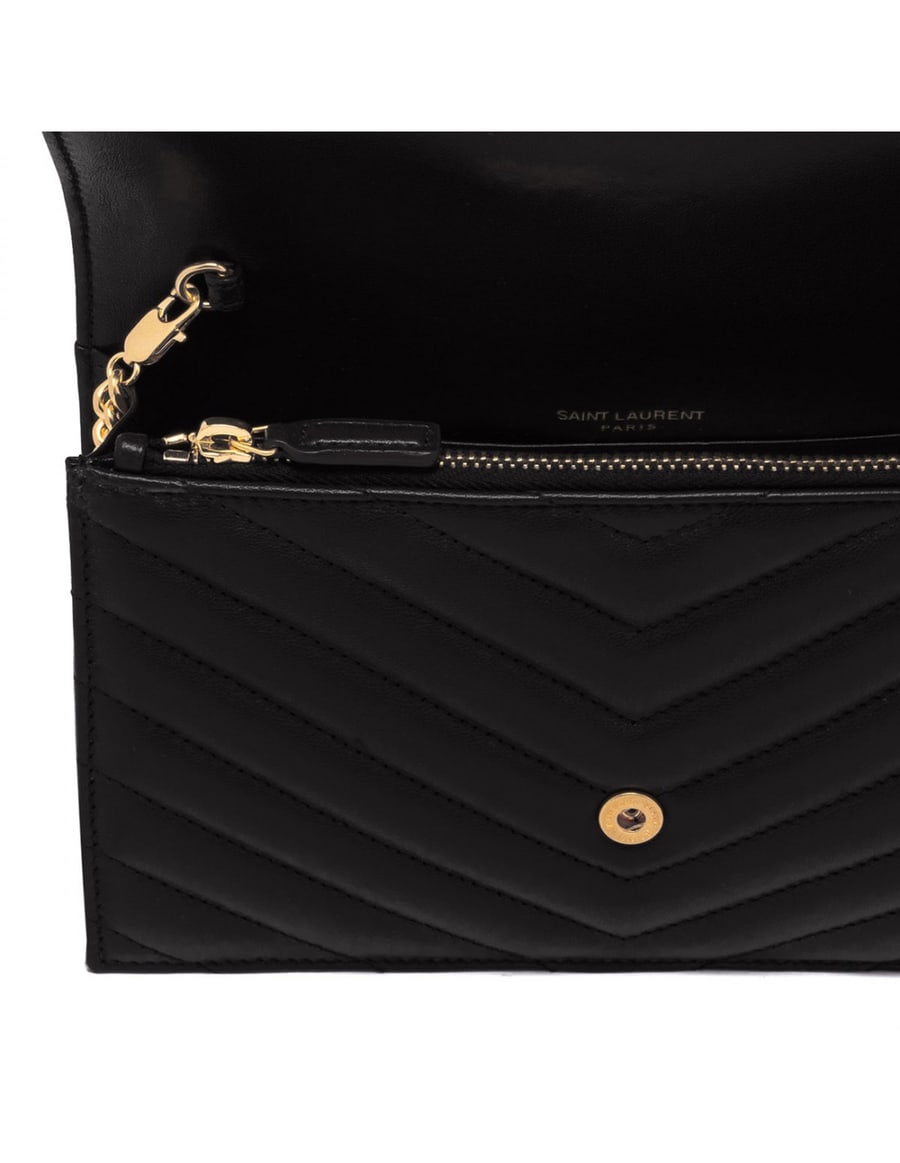 Saint Laurent Cassandre envelope chain pouch, view 5