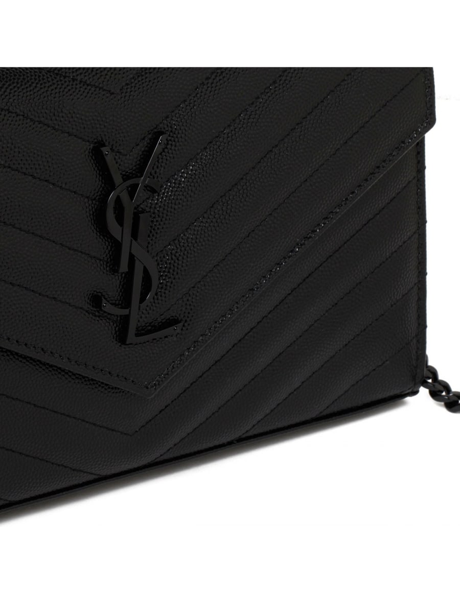 Saint Laurent Cassandre chain wallet, view 5