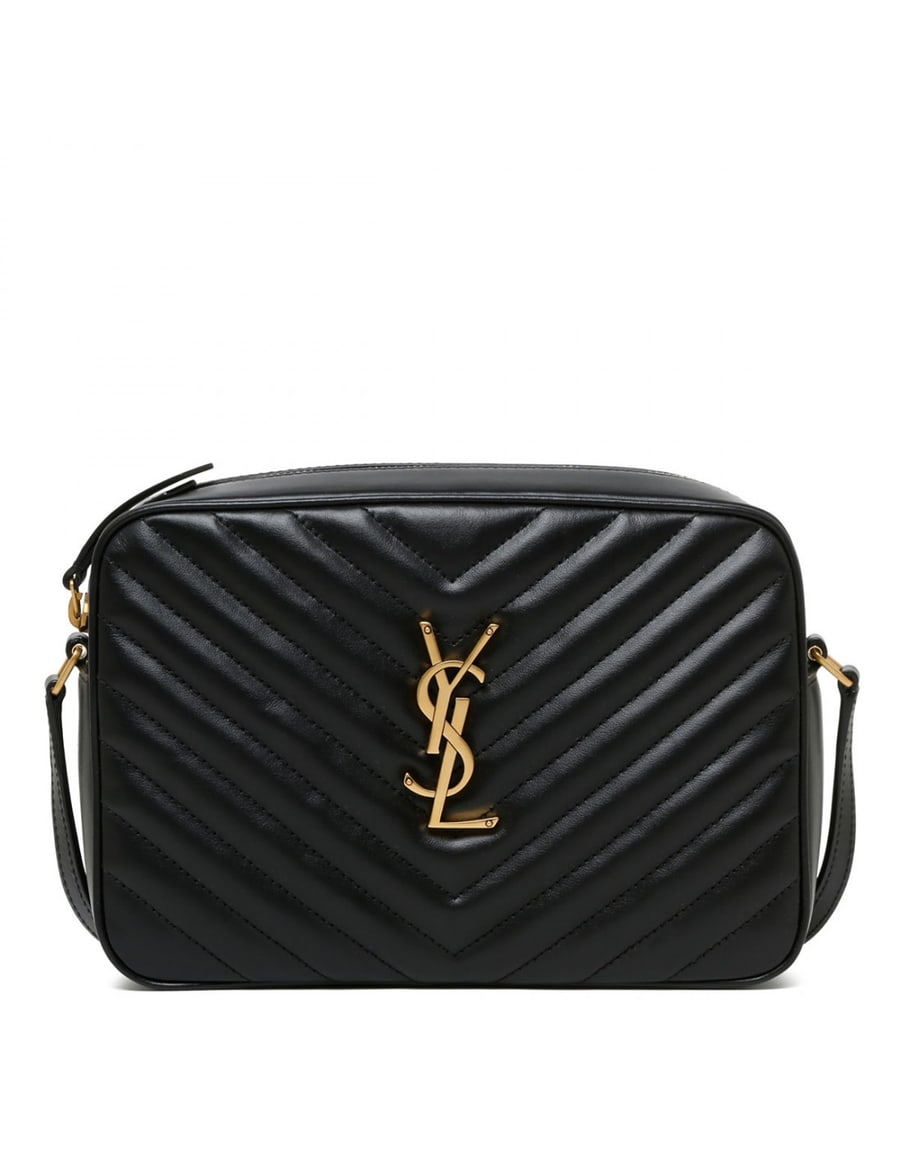 Saint Laurent Lou black camera bag, view 2