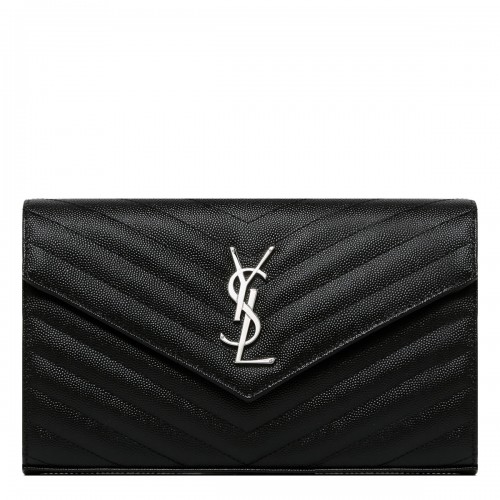 Saint Laurent Cassandre matelassé chain clutch