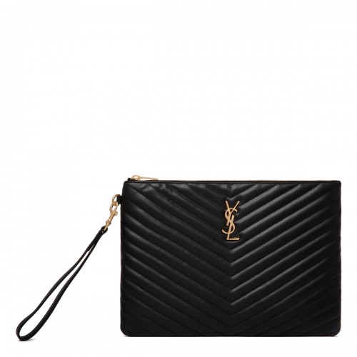 Saint Laurent Cassandre matelassé pouch