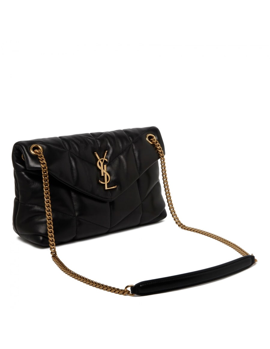 Saint Laurent Puffer small chain bag, view 3